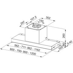 Вытяжка Franke Mythos FMY Drip-Free 90 KL 305.0705.340