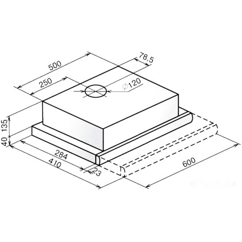 Вытяжка Faber Flox BK A60 [110.0436.366]