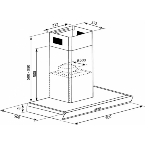 Вытяжка Brandt BHB6602X