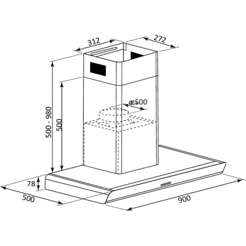Вытяжка Brandt BHB6902X