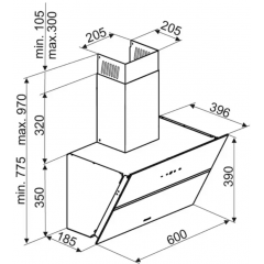Вытяжка Brandt BHV2673XB