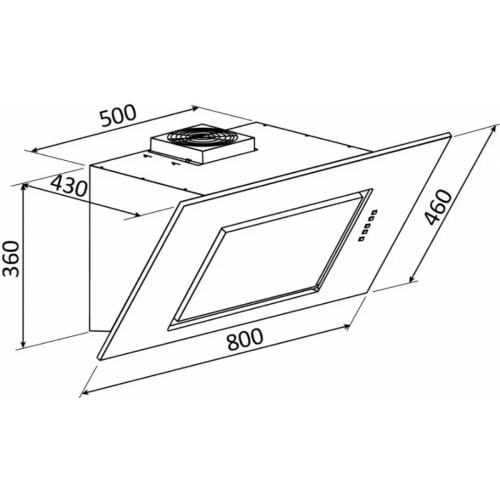 Вытяжка Brandt BHV6801X