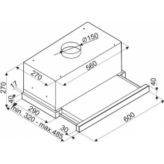 Вытяжка Brandt BHT2611B