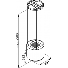 Вытяжка Brandt BHI2353G