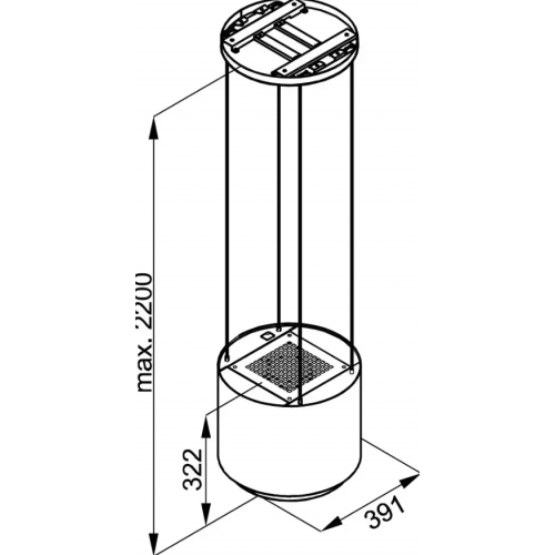 Вытяжка Brandt BHI2353G