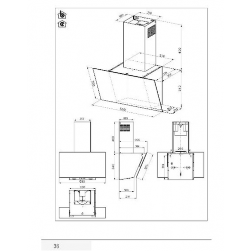 Вытяжка Grundig GDS2440B