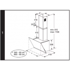 Вытяжка Grundig GDSP5464BBSC