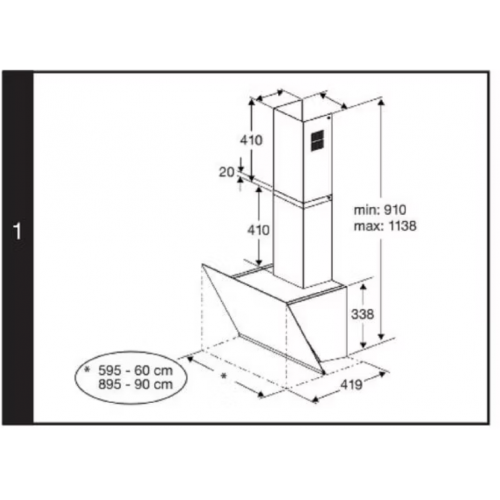Вытяжка Grundig GDSP5464BBSC