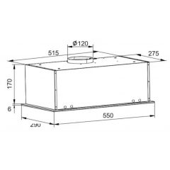 Вытяжка Hansa OMP6251WGWH