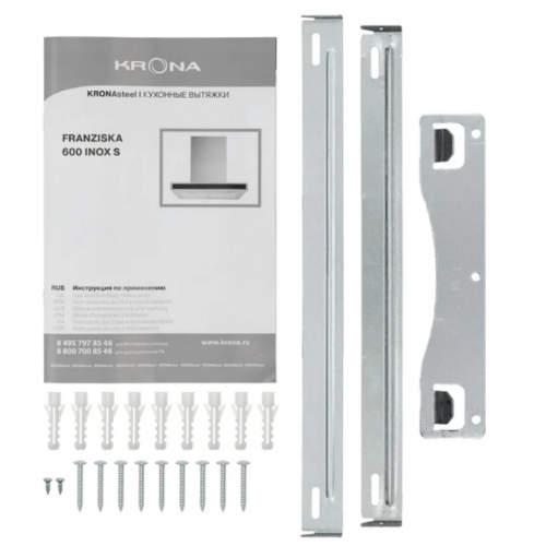 Вытяжка Krona Franziska 600 Inox S (нержавеющая сталь)