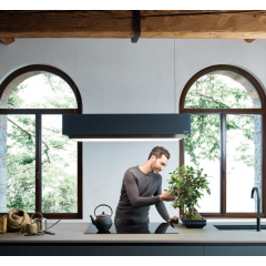 Вытяжка Falmec CIRCLE.TECH Levante 120 graphite glass CLVI20.E0P7#ZZZ7461F