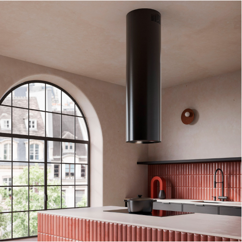 Вытяжка Falmec POLAR EVO ISOLA BLACK 35 CPOI90.E11P2#EUN490F