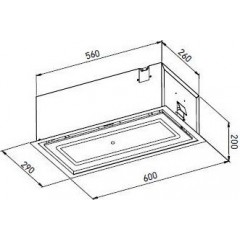 Вытяжка Zorg Amina 1060 60 S (белый)