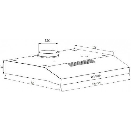 Вытяжка Schtoff C1-T500 BK