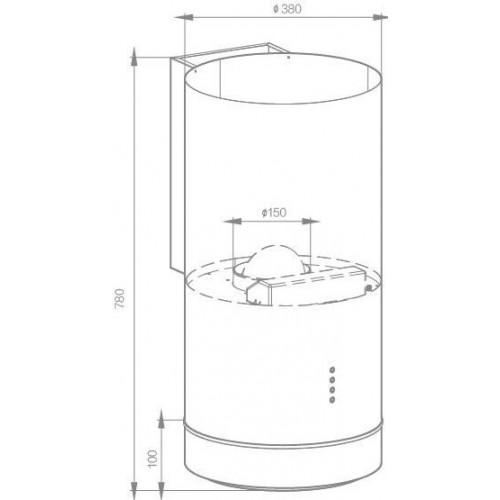 Вытяжка Schtoff O2 White (белый)
