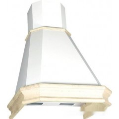 Вытяжка Elikor Пергола 90П-650-П3Л 281755 (бежевый/дуб неокрашенный, съемное обрамление)