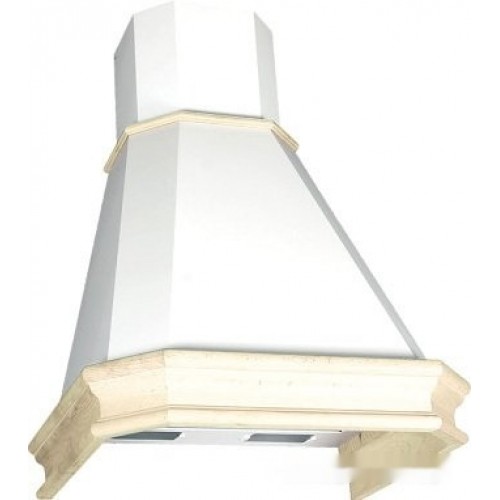 Вытяжка Elikor Пергола 90П-650-П3Л 281755 (бежевый/дуб неокрашенный, съемное обрамление)