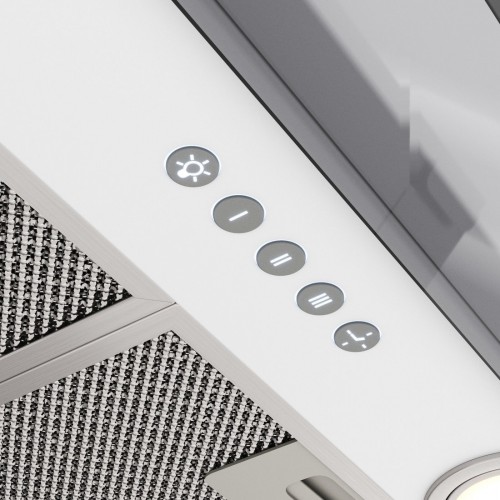 Вытяжка Elikor Sense Glass 60П-1000 229362 (белый/белое стекло)