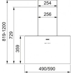 Вытяжка Franke Lens 50 BK 330.0712.119