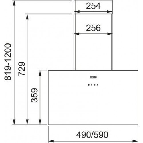 Вытяжка Franke Lens 50 WH 330.0712.213