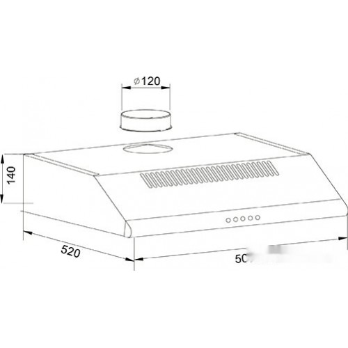 Вытяжка Making Oasis Everywhere UP-50W (F)