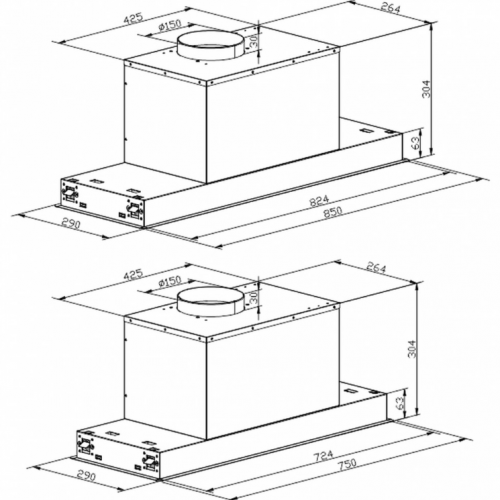 Вытяжка Kaiser EA 945 Eco