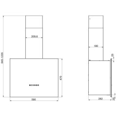 Вытяжка Elikor Метеорит 60П-700-Э4Д 192315 (белый)