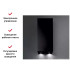Вытяжка Falmec Mira Black Isola 40 (800)