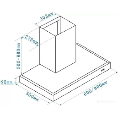 Вытяжка Brandt AD1516X
