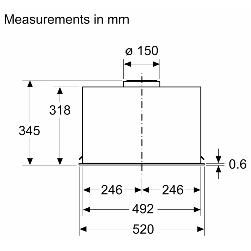 Вытяжка NEFF D54NAC1N0