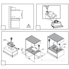 Вытяжка Meferi SLIDEBOX90BK POWER