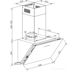 Вытяжка Kaiser AT 6455 Eco