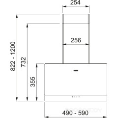 Вытяжка Franke Temper 50 BK 330.0712.112