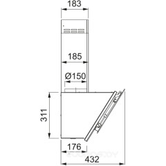Вытяжка Franke Temper 50 BK 330.0712.112