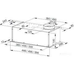 Вытяжка Konigin Level Up Inox 45