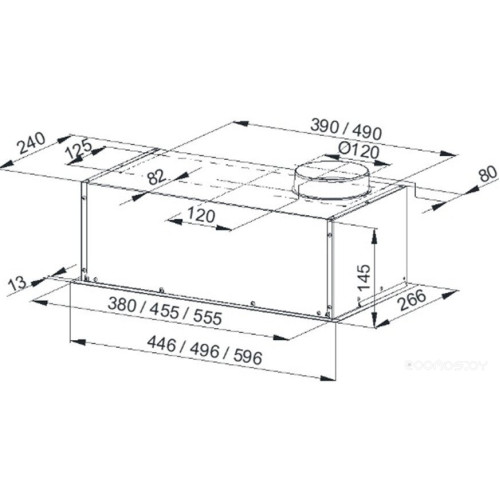 Вытяжка Konigin Level Up Full Black 45