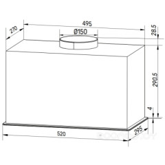 Вытяжка Kuppersberg INLUMIA 60 WG