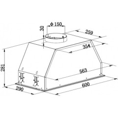 Вытяжка Schaub Lorenz SLD EL6027