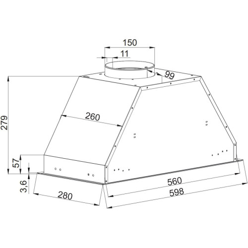 Вытяжка Exiteq EX-7016 (белый)