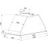 Вытяжка Exiteq EX-7016 (белый)