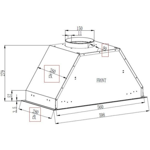 Вытяжка Schtoff CGH Plus 60 White