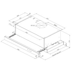 Вытяжка Korting KHP 6900 DGN