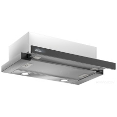 Вытяжка Elikor Интегра Glass 45Н-400-В2Г (нержавеющая сталь/черный)