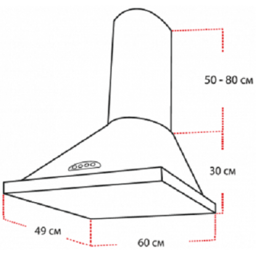 Вытяжка Gefest ВО-1602 К17