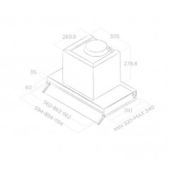 Вытяжка Elica BOX IN PLUS IXGL/A/60