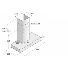 Вытяжка Asko CW4938G