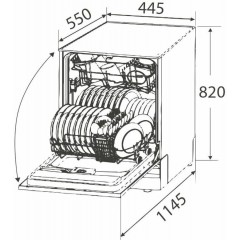 Посудомоечная машина Zigmund & Shtain DW139.4505X
