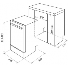 Посудомоечная машина Maunfeld MLP-08PRO