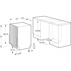 Посудомоечная машина Gorenje GV572D10
