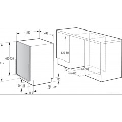Посудомоечная машина Gorenje GV520E10